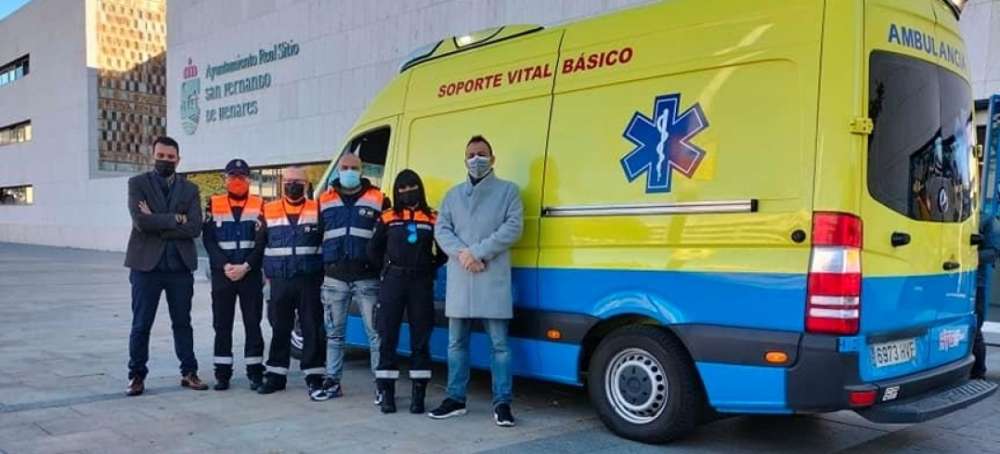 Nueva ambulancias Mercedes-Benz para San Fernando de Henares