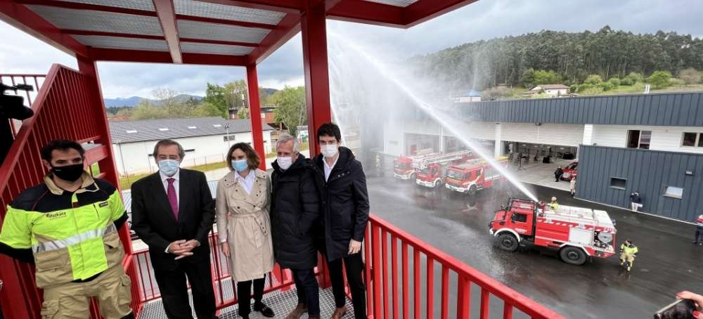 Los bomberos de Bizkaia estrenan un nuevo parque tras más de cincuenta años 