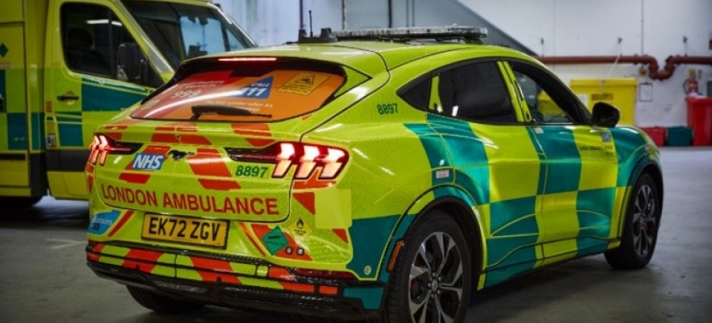 Mustang Mach-E, el vehículo eléctrico de Ford que usan los sanitarios de Londres para salvar vidas