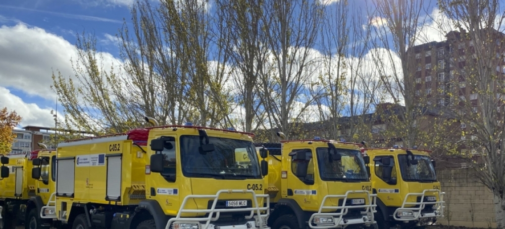 Castilla y León combatirá los incendios forestales con 30 nuevas autobombas 