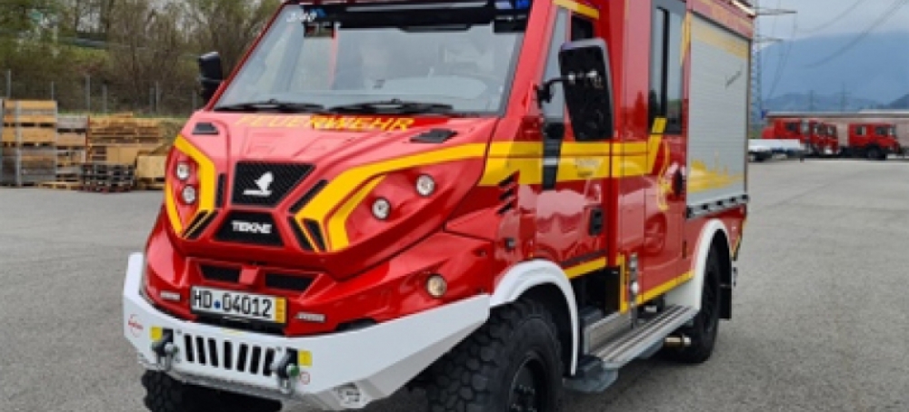 Tekne mejora las prestaciones de los bomberos de H - Tekne mejora las prestaciones de los bomberos de Heildeberg con 3 Graelion 4X4