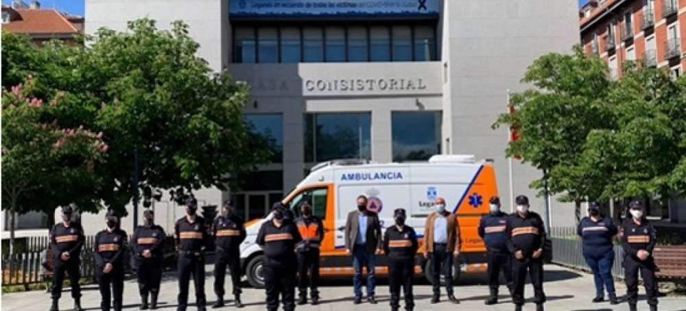 Nueva ambulancias Mercedes-Benz para Protección Ci - Nueva ambulancias Mercedes-Benz para Protección Civil Leganés