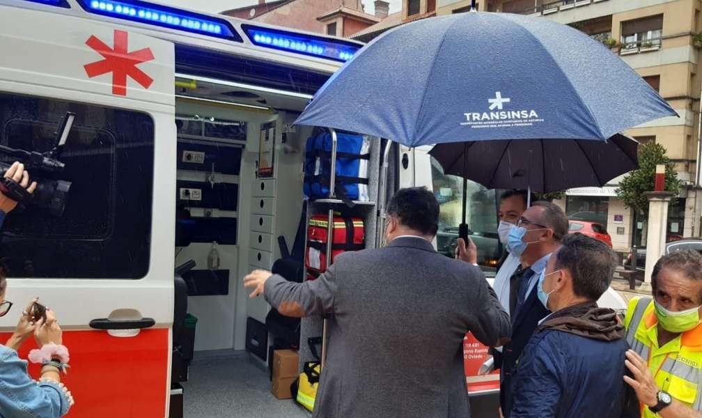 Nueva ambulancia de Transinsa para Villaviciosa
