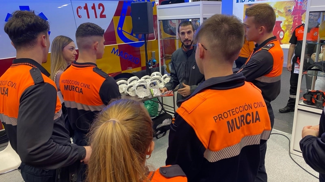Los servicios de emergencia de Murcia asisten a la cita europea de la seguridad en Madrid