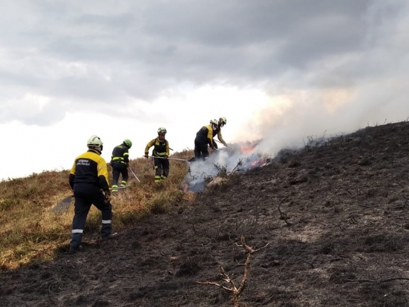 El Gobierno de Navarra amplía los contratos del personal de refuerzo de Bomberos para la campaña invernal de incendios forestales