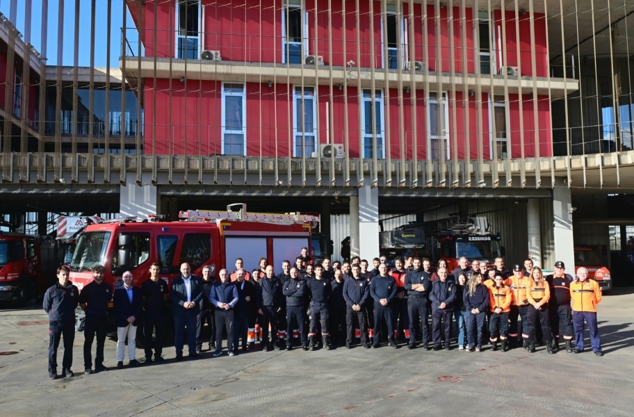 Los bomberos de Palma refuerzan la seguridad frente al fuego con nuevo transporte