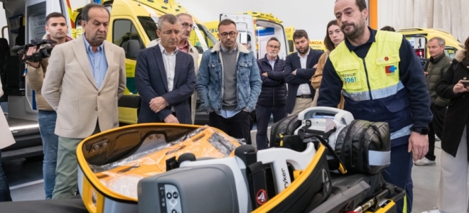 50 nuevas ambulancias de Mercedes-Benz comenzarán su operatividad en Cantabria la próxima semana