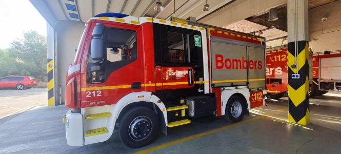 Los parques de bomberos de Benidorm y Elche contarán con nuevos camiones 