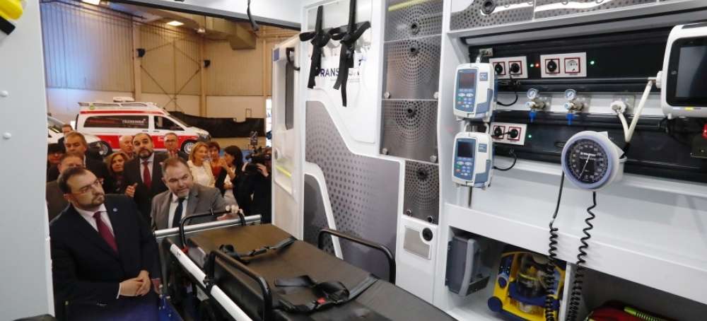 SAMU Asturias renueva su flota de ambulancias 