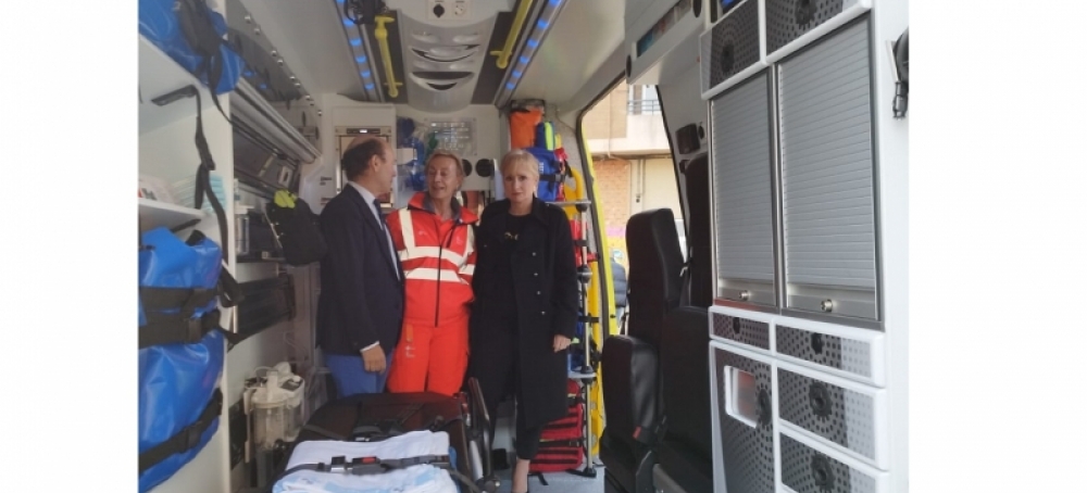 La flota de ambulancias de Zamora se refuerza con diez nuevos vehículos 
