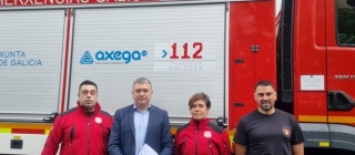 Nueva Bomba Rural Pesada de MAN para el Grupo de Emergencias Supramunicipal de Ortigueira