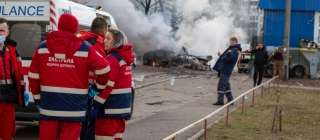 Sanitarios y bomberos de España al rescate de los servicios de emergencia ucranianos