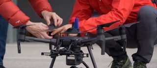 Cruz Roja utiliza la red 5G con drones para el rescate de personas