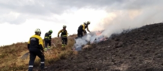 El Gobierno de Navarra amplía los contratos del personal de refuerzo de Bomberos para la campaña invernal de incendios forestales