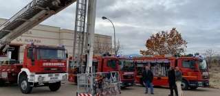 Tres vehículos para la flota de los bomberos de la diputación de Zaragoza