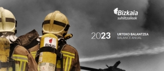 El Servicio de bomberos de la Diputación Foral de Bizkaia hace balance de su actividad en 2023