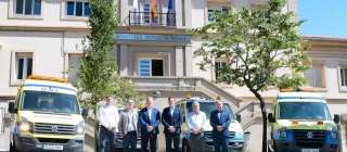 La Diputación de A Coruña destina cuatro ambulancias a Ucrania 