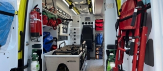 El servicio de Protección Civil de Paracuellos de Jarama recibe una nueva ambulancia 4x4