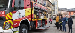 Nuevo camión autobomba para los bomberos de Ponferrada