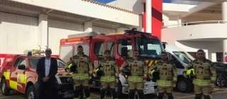 Nuevos equipamientos de protección individual para los bomberos de Formentera