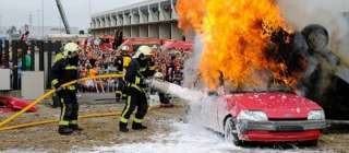 Más de 35.000 euros para los nuevos equipos de los bomberos de Santander