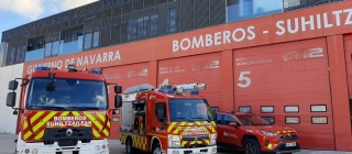 Nuevo BUL Fuso de Surtruck para los bomberos de Navarra