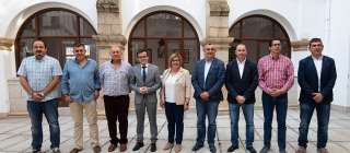 Las diputaciones de Cáceres y Badajoz unen posturas en materia de incendios