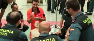 061 de Sevilla entrenará a 450 guardias civiles del Grupo de Reserva y Seguridad