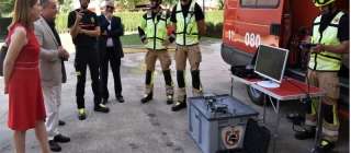 Los bomberos de Albacete reciben nuevos EPIs y drones 