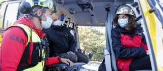 El helicóptero de rescate del GERA incorporará médicos del SUMMA112