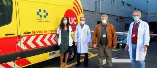 El Hospital de La Candelaria mejora las instalaciones de la base de ambulancias