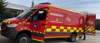 Flomeyca entrega un Vehículo de Riesgo Biológico a los bomberos de Fuenlabrada