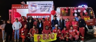  Bomberos Por el Mundo inician un nuevo proyecto en Perú