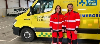 La Rioja Cuida dota de nuevo vestuario al personal del transporte sanitario 
