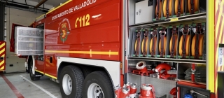 Los bomberos de Valladolid reciben un nuevo camión de Scania 