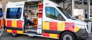 Nueva ambulancia Mercedes-Benz para el servicio de emergencias de Pozuelo
