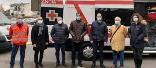 Nueva ambulancia de soporte vital avanzado para Cruz Roja Somontano