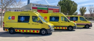 Las ambulancias de la Zona Este de Madrid vuelven a su sede en Torrejón de Ardoz