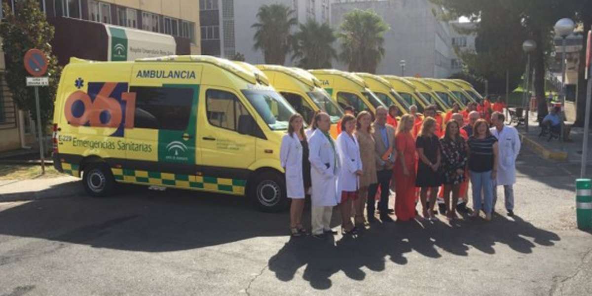 EPES Andalucía renueva 31 ambulancias carrozadas sobre Sprinter