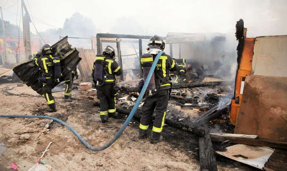 Los materiales utilizados para la construcción de  - Reportaje: Incendios en poblados marginales  