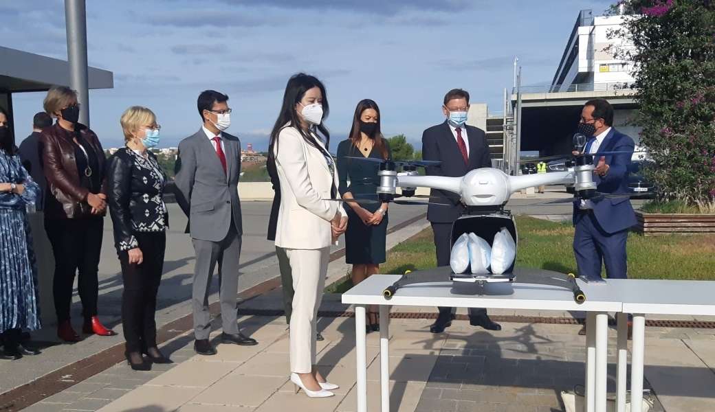 La Comunidad Valenciana a la vanguardia del transporte sanitario con drones