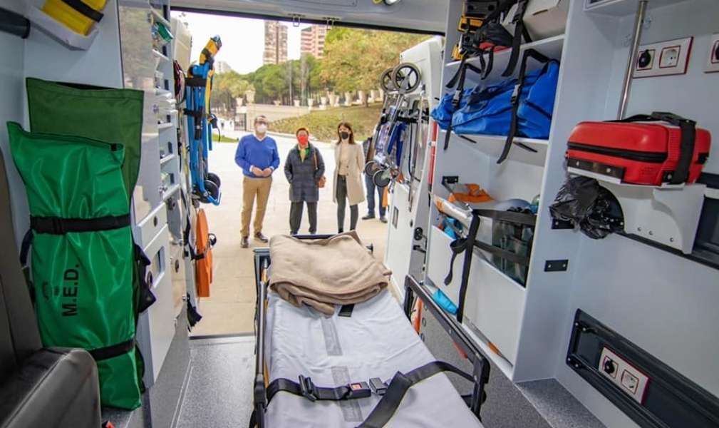 Nueva ambulancia de Cruz Roja Alicante para Benidorm