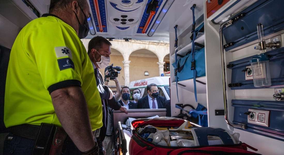 Ambulancias Finisterre renueva la flota del SESCAM