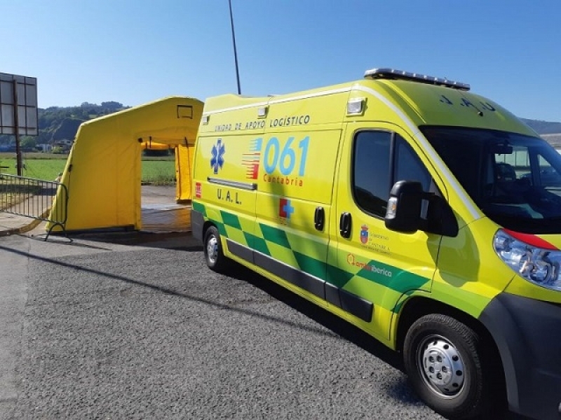 Cantabria celebra el día del 112 con una muestra de sus vehículos de emergencia