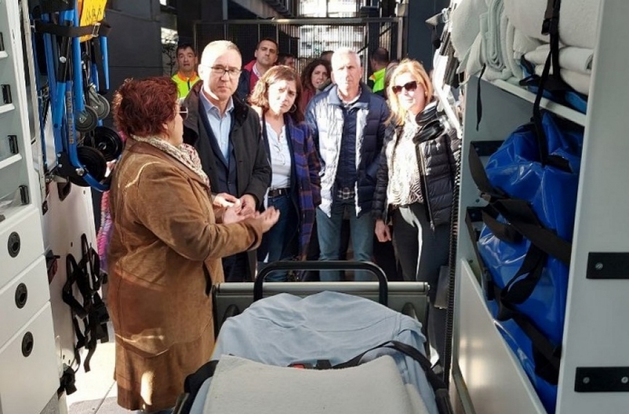 Nueva ambulancia de Soporte Vital Básico para la cuenca del Nalón