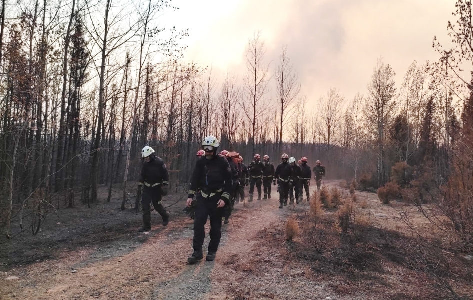 Entrevista |  Aitor Soler (Bomberos Comunidad de Madrid): La extinción total de los incendios en Canadá se producirá dentro de bastante tiempo