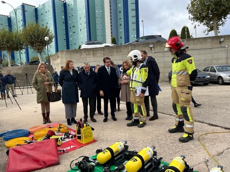 La Junta de Castilla y León invierte más de 1,5 millones de euros en los servicios de prevención, extinción de incendios y salvamento