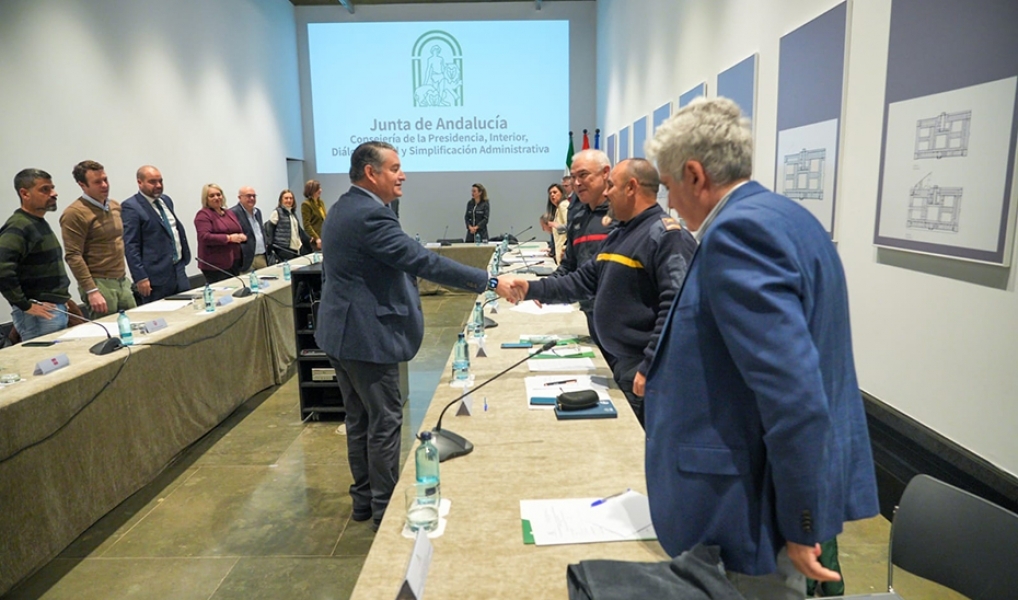 Andalucía tendrá un nuevo decreto de regulación de bomberos