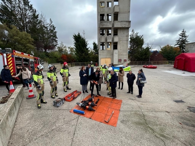 La Junta de Castilla y León invierte más de 1,5 millones de euros en los servicios de prevención, extinción de incendios y salvamento
