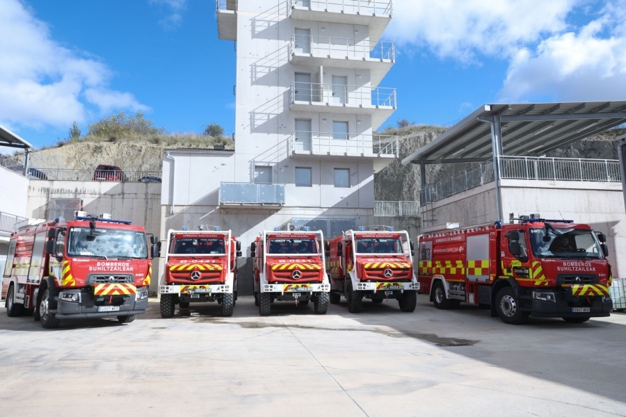 El Gobierno de Navarra potencia sus equipos para combatir incendios forestales